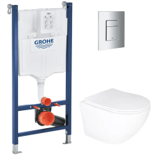 Комплект Grohe Set Унітаз ELLIPSE-0305-T3 + Інсталяція UA388400WG + панель 38732000 (388400WGELLIPS0305T3)