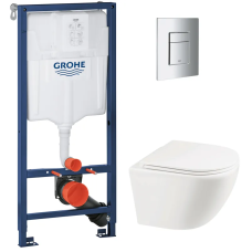 Комплект Grohe Set Унітаз ELLIPSE-0301-T3 + Інсталяція 38536001 + панель 38732000 (38536001ELLIPS0301T3)