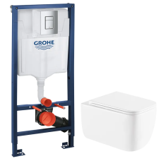 Комплект Grohe Set Унітаз DIVERSE-0301-T1 + Інсталяція Grohe Rapid SL 38772001 (38772001DIVERS0301T1)