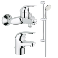 Набір змішувачів Grohe Euroeco для ванної (123226S)