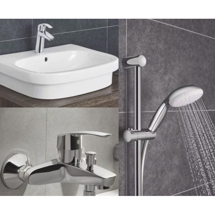 Набір змішувачів Grohe Eurosmart M-Size для ванної кімнати (123246M)