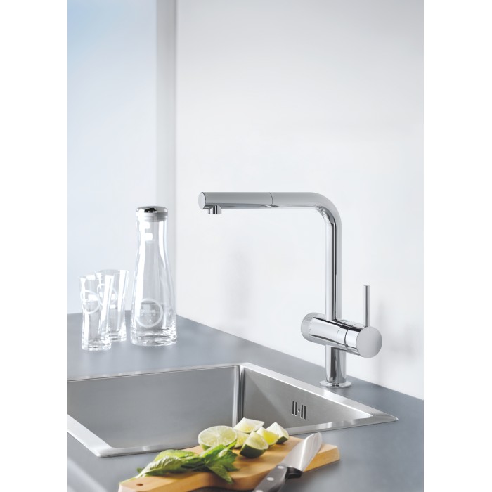 Комплект змішувача для кухні із фільтром Grohe Blue Pure (30382000)