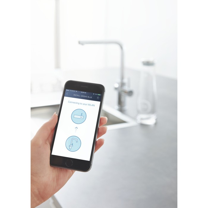 Система фільтрів для питної води зі змішувачем Grohe Blue Home Connected (31539000)