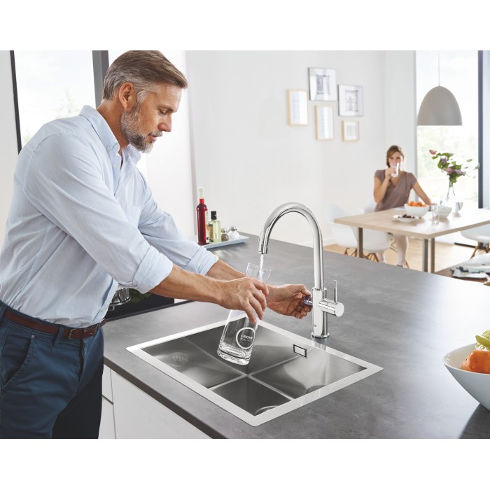 Система фільтрів для питної води зі змішувачем Grohe Blue Home Connected (31455001)