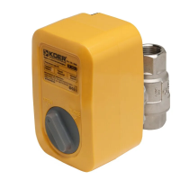 Кран 1/2" з електроприводом Koer KR.S1502-3 12В SUS (KR5568)