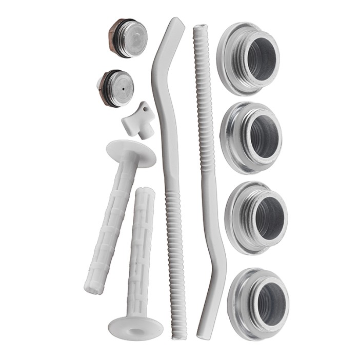 Комплект для радіатора 1/2" (з кріпленнями) Bitherm SET-03 (BT0554)