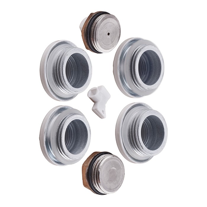 Комплект для радіатора 1/2" (без кріплень) BITHERM SET-01 (BT0552)