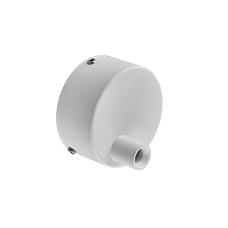 Чашка декоративна Mixxus TCC-01 WHITE (кругла) для маскування кабелю (колір білий) (MI6639)
