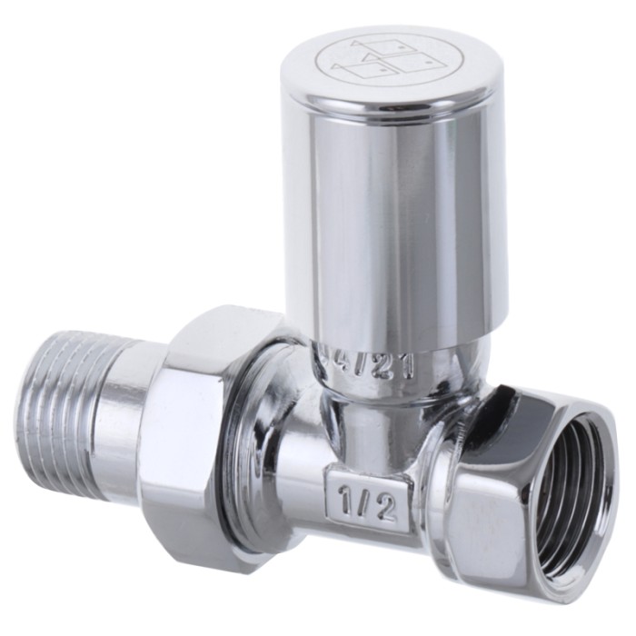 Кран для рушникосушки прямий Koer KR.532 - 1/2" (Ціна за 1 шт.) (KR3074)