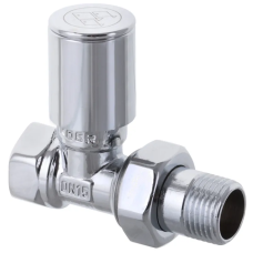 Кран для рушникосушки прямий Koer KR.532 - 1/2" (Ціна за 1 шт.) (KR3074)