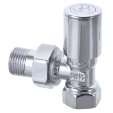 Кран для рушникосушки кутовий Koer KR.531 - 1/2" (Ціна за 1 шт.) (KR3073)