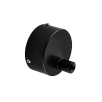 Чашка декоративна Mixxus TCC-01 BLACK (кругла) для маскування кабелю (колір чорний) (MI6638)