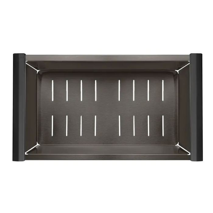 Сушарка для посуду Mixxus BAS-02 NANO-BLACK 440мм з нерж. сталі (колір графіт) (MX1949)