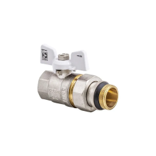 Кран з американкою 1/2" "антіпротечка" (Koer KR.227.W-Gi) білий (KR0190)
