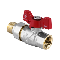 Кран кульовий з американкою 1/2" ГШМ (NF.921) Nolf (NF2961)