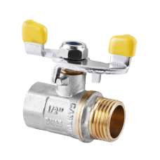 Кран кульовий СК 1/2" ГШМ YELLOW ART.607 (WP0074)