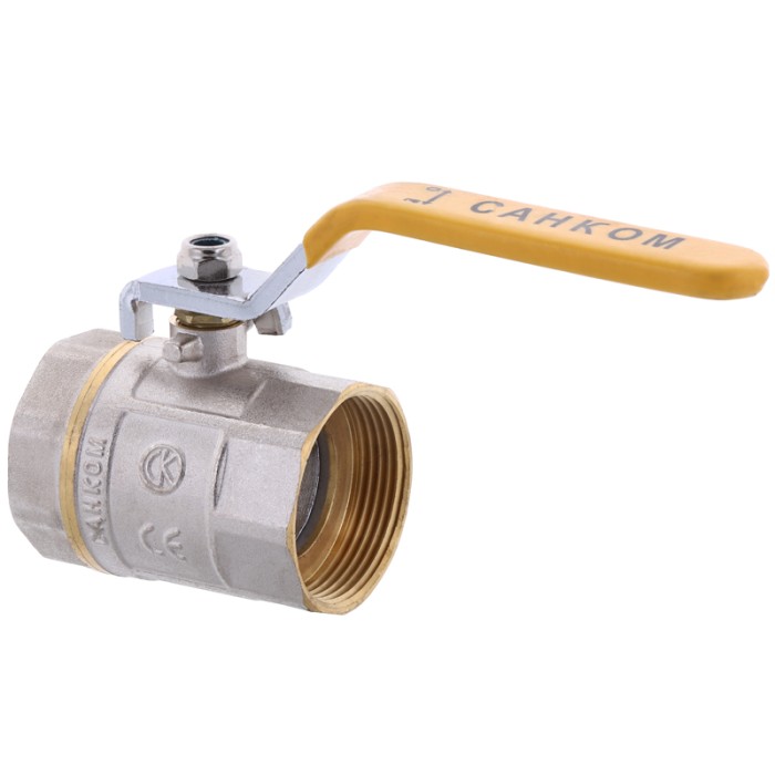 Кран кульовий СК 1 1/2" ГГВ YELLOW ART.602 (WP0084)