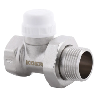Кран термостатичний прямий Koer KR.923 - 1" (KR2890)