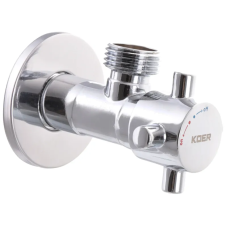 Кран для підключення сантехприладів Koer 1/2x1/2 (KR.517) (KR0108)