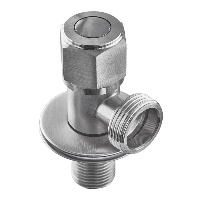 Кран для підключення сантехприладів Mixxus VAL-07-1/2x3/4 з нерж.ст.SUS304 (УПАКОВКА БЛІСТЕР) (MI6057)