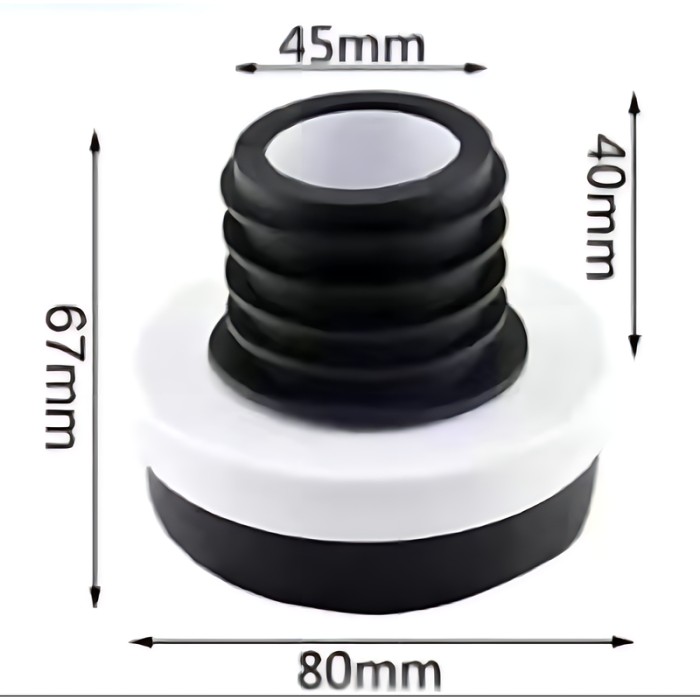 Сполучна муфта для підлогового пісуару Mixxus Premium BEVEL-2303 (MP6682)