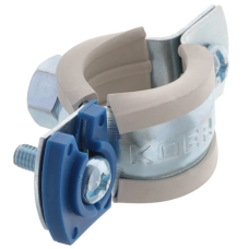 Хомут трубний оцинкований Koer KCB.10.G 1/2" (20-25) сірий (KR2784)