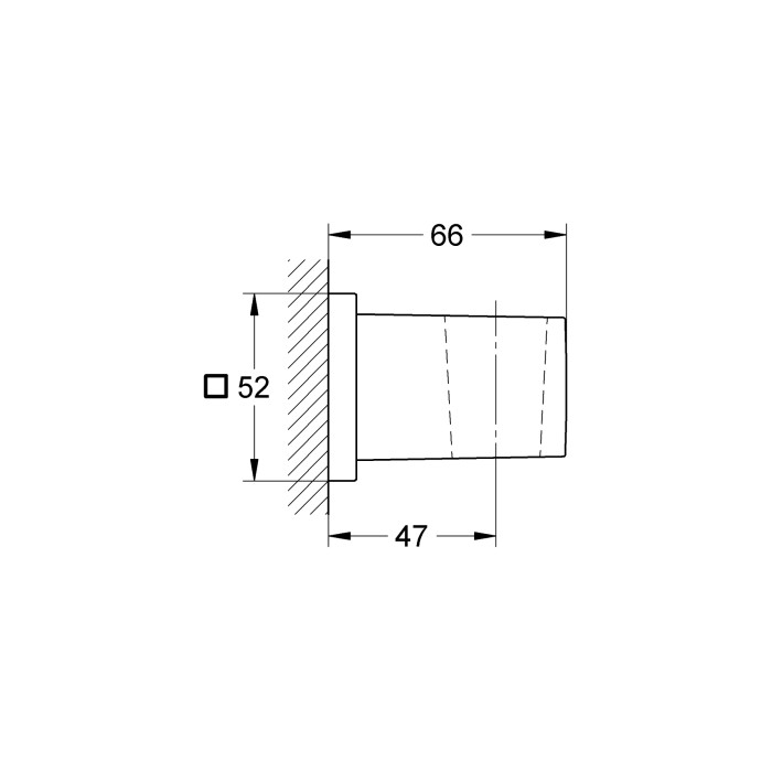 Настінний тримач для ручного душу Grohe Euphoria Cube (27693000)