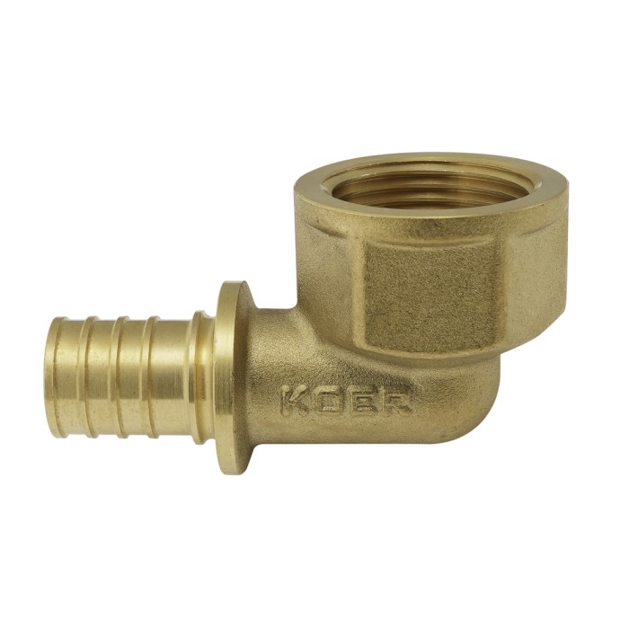 Кутник перехідний з ВР Koer KA.L10F-25 - 25(3.5mm) x 1"F (KR4879)