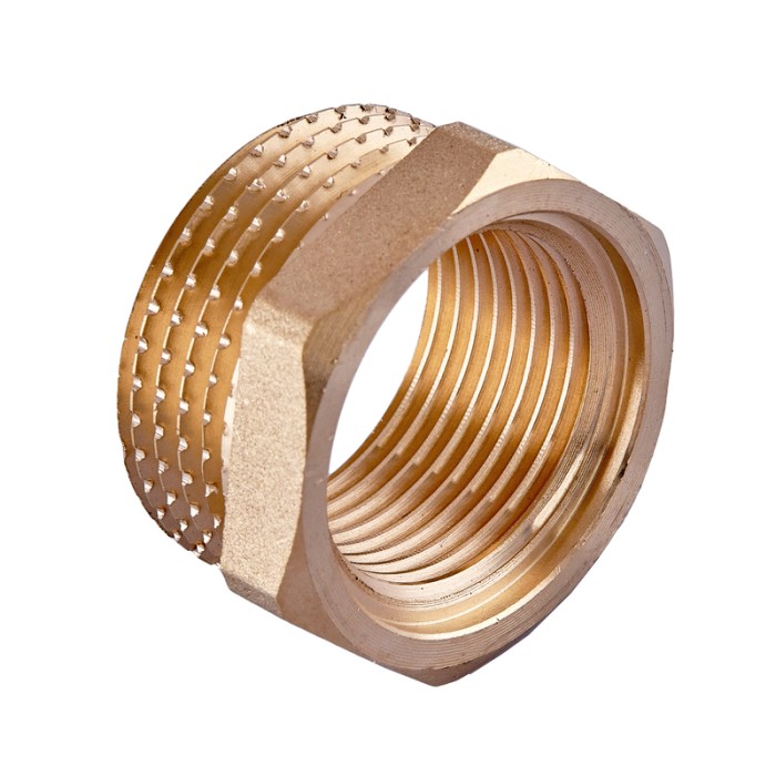 Футорка Koer KF.F0610.WN - 1"x1/2" без нікелю (MX1536)