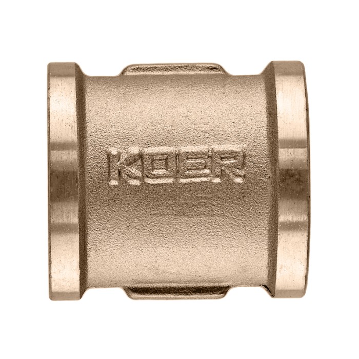 Муфта Koer KF.C08.WN - 3/4" без нікелю (MX1492)