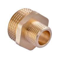 Ніпель редукційний Koer KF.N0608.WN - 3/4"x1/2" без нікелю (KR5573)