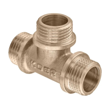 Трійник Koer KF.T06M.WN - 1/2'' MMM без нікелю (MX1528)