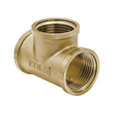 Трійник Koer KF.T08F.WN - 3/4'' FFF без нікелю (KR3035)
