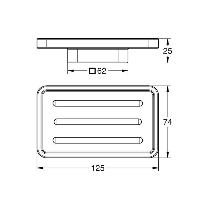 Мильниця Grohe Selection Cube (40806000)