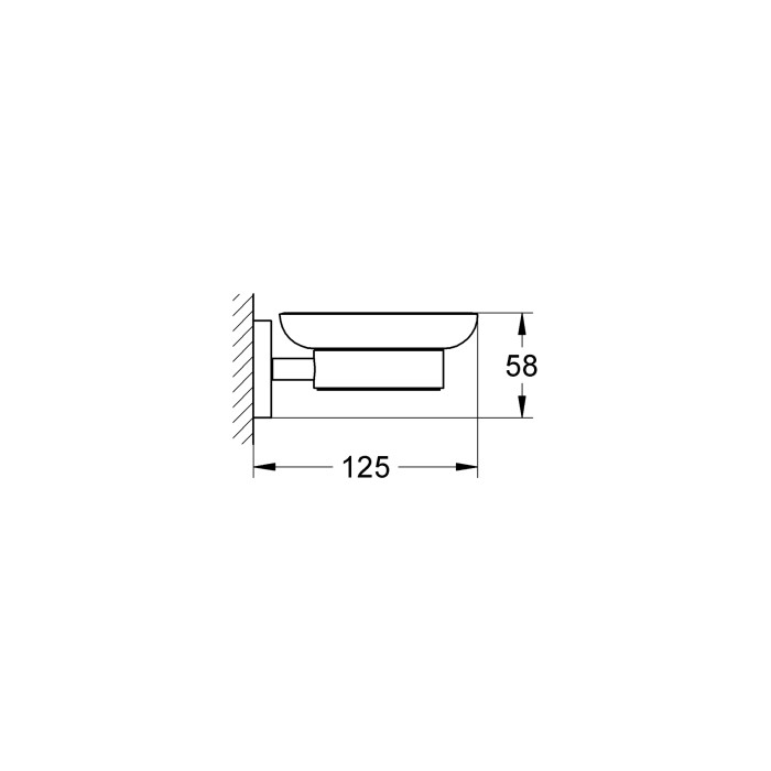 Мильниця Grohe Essentials New (40444001)