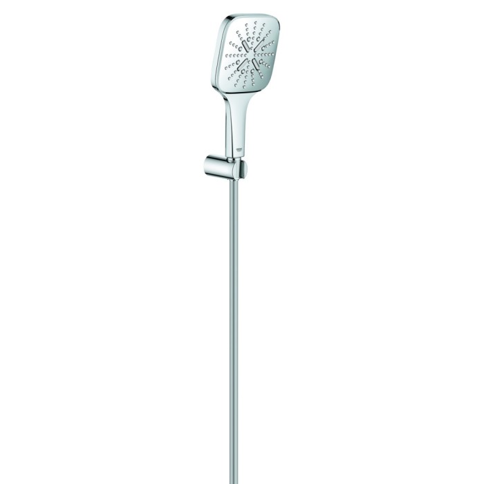 Душовий набір з тримачем, 3 режими струменю Grohe Rainshower SmartActive (26589000)