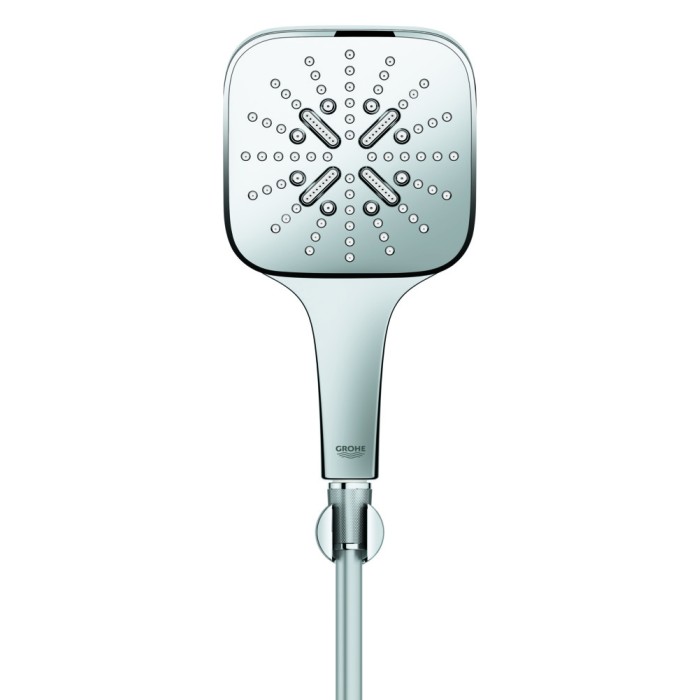 Душовий набір з тримачем, 3 режими струменю Grohe Rainshower SmartActive (26589000)