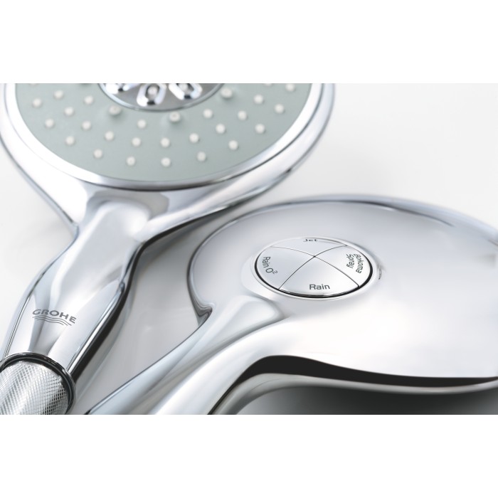 Душовий набір з тримачем, 4 режими струменю Grohe Power&Soul (27742000)