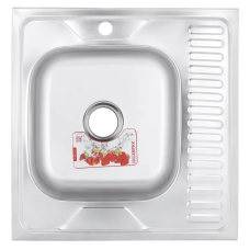 Мийка кухонна Zerix Z6060L-04-160E (Satin) (ZM0567)