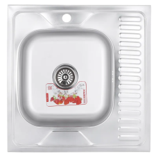 Мийка кухонна Zerix Z6060L-06-160E (Satin) (ZM0568)