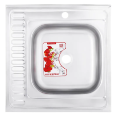 Мийка кухонна Zerix Z6060R-06-160MD (micro decor) (ZS0589)