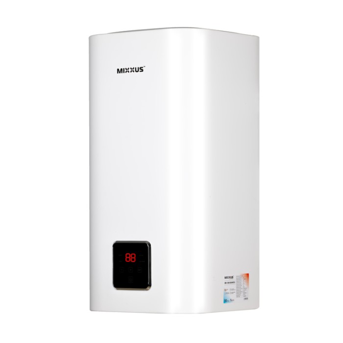 Водонагрівач "Квадрат" Mixxus EWH-13100 CUBE WET(V) накопичувальний 100 л, мокрий тен 2,0 kW (WH0613)