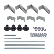 Комплект ніжок регульованих для високого душового піддону Mixxus Strong ST02-SET Chrome (MI8161)