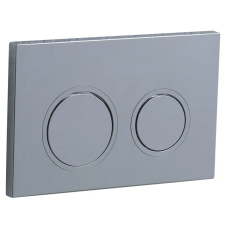 Панель змиву Koer KT-0605-01 220x140x12mm пластикова, кнопка кругла (KR5317)