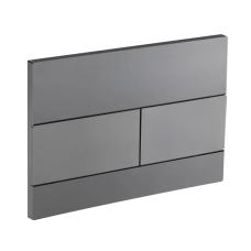 Панель змиву Koer KT-0603-07 240x160x10mm пластикова, кнопка лінійна (KR5321)