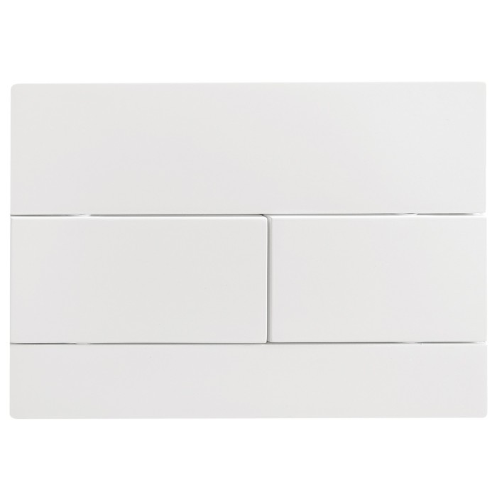 Панель змиву Koer KT-0603-03 240x160x10mm пластикова, кнопка лінійна (KR5318)