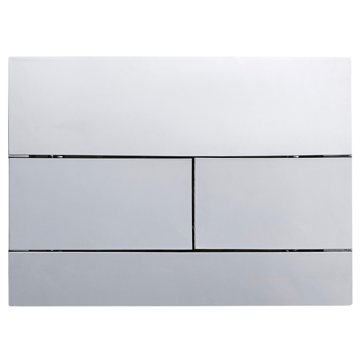 Панель змиву Koer KT-0603-01 240x160x10mm пластикова, кнопка лінійна (KR5319)