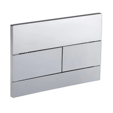 Панель змиву Koer KT-0603-01 240x160x10mm пластикова, кнопка лінійна (KR5319)