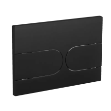 Панель змиву Koer KT-0604-05 240x160x10mm пластикова, кнопка закруглена (KR5324)
