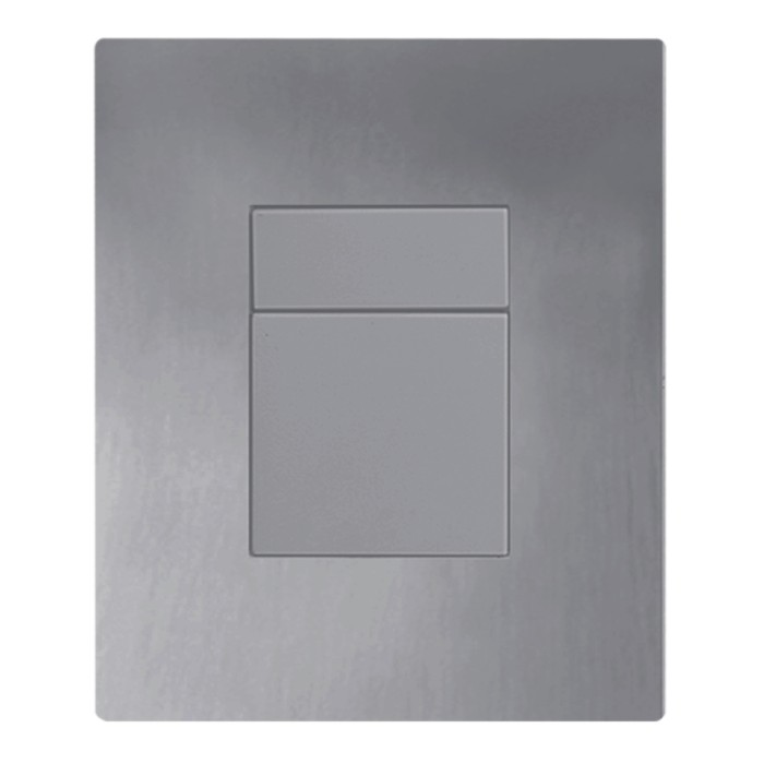 Панель змиву пластикова Koer KT-0607-07 157x198x3mm, кнопка квадратна (KR5345)